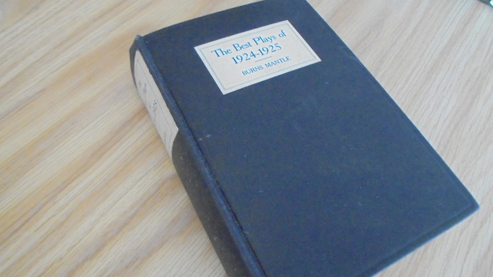 Best Plays of 1924-25  by  Burns Mantle    hc