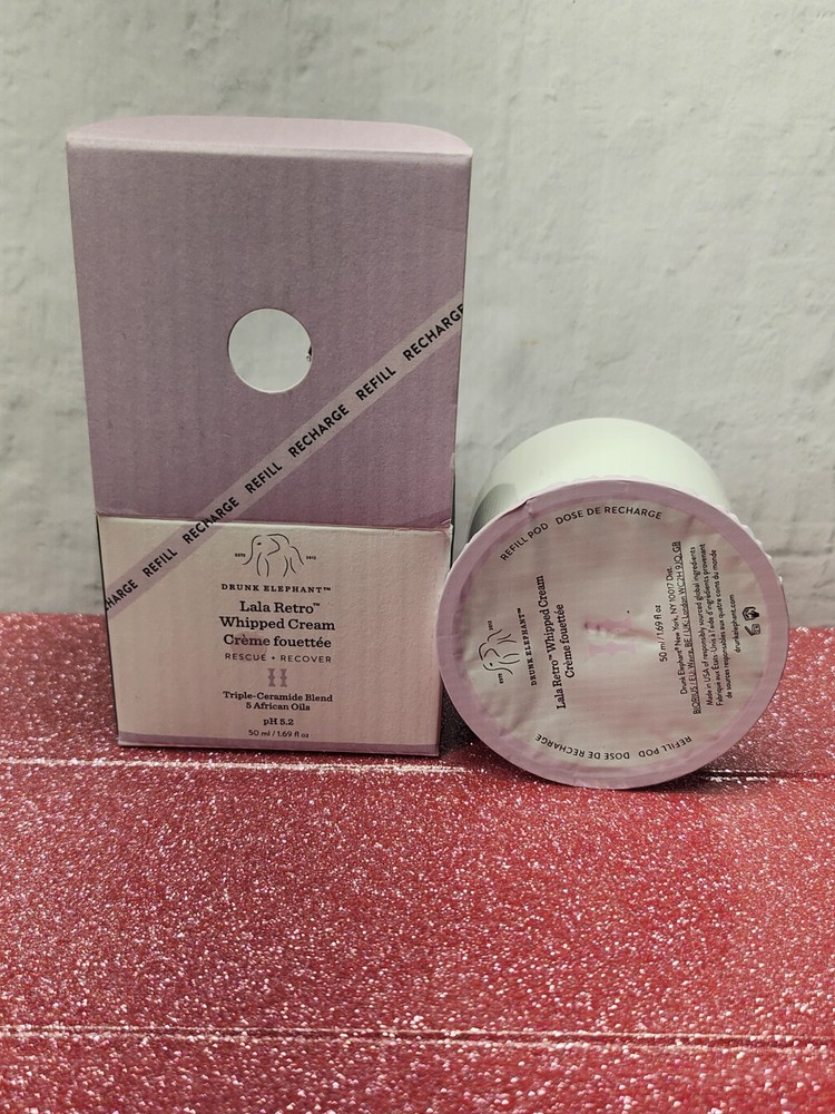 Drunk Elephant Lala Retro Whipped Cream Refill 50ml Exp 3/27 New