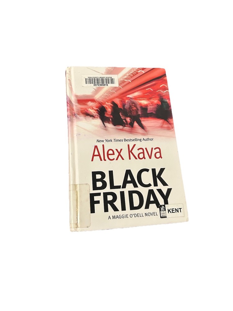 Black Friday Alex Kava Thorndike Press Large Print Hardcover Mystery Thriller