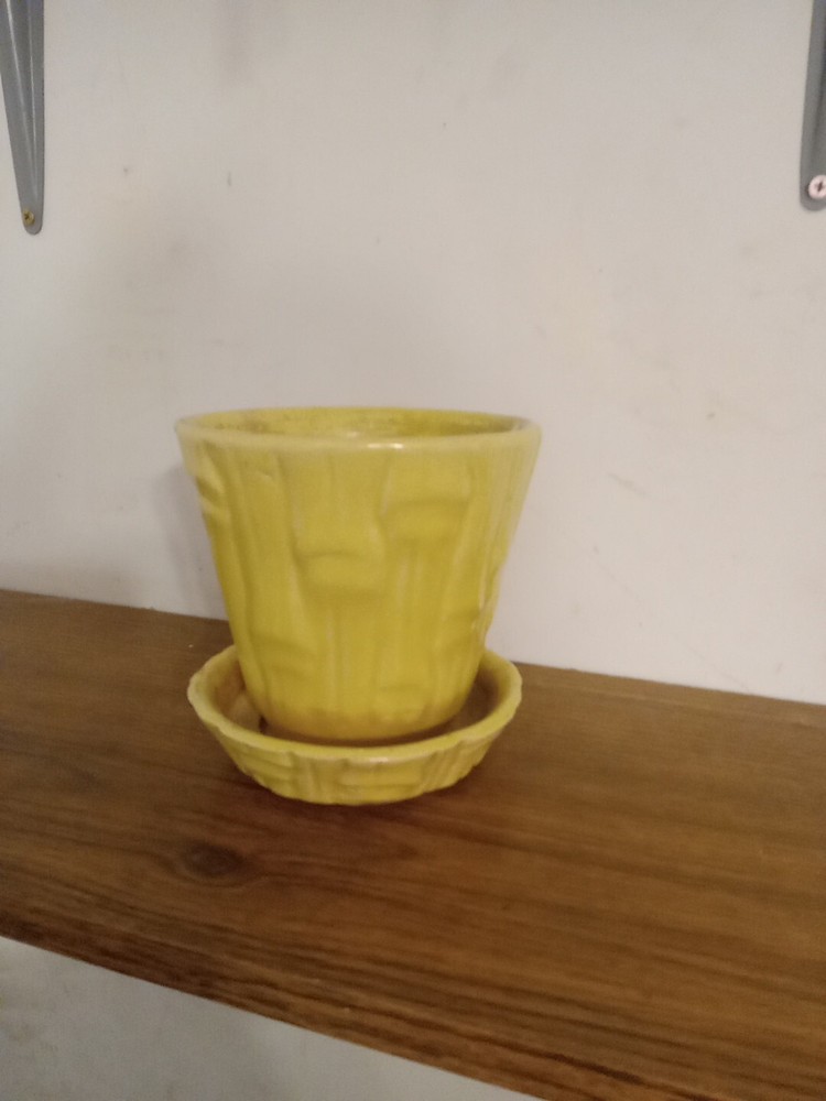 mccoy pottery planters vintage