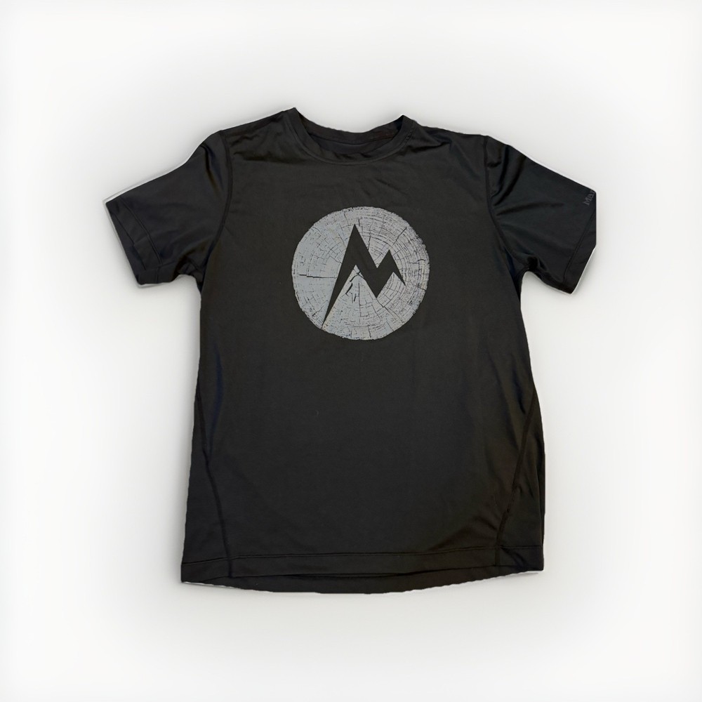 Marmot Men’s Performance Graphic T-Shirt Medium Black