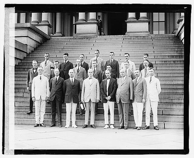Secretary of State Charles Evans Hughes,Nathaniel B. Stewart,July 1920