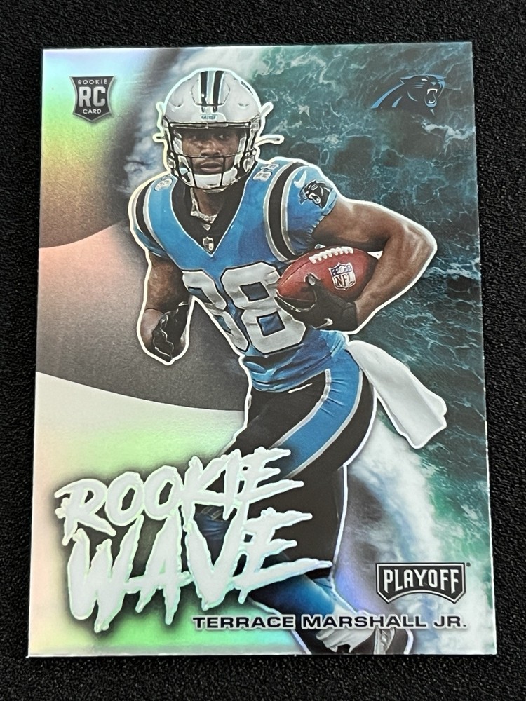 2021 Panini Playoff - Rookie Wave Terrace Marshall Jr. #RW-TMA Silver Prizm (RC)