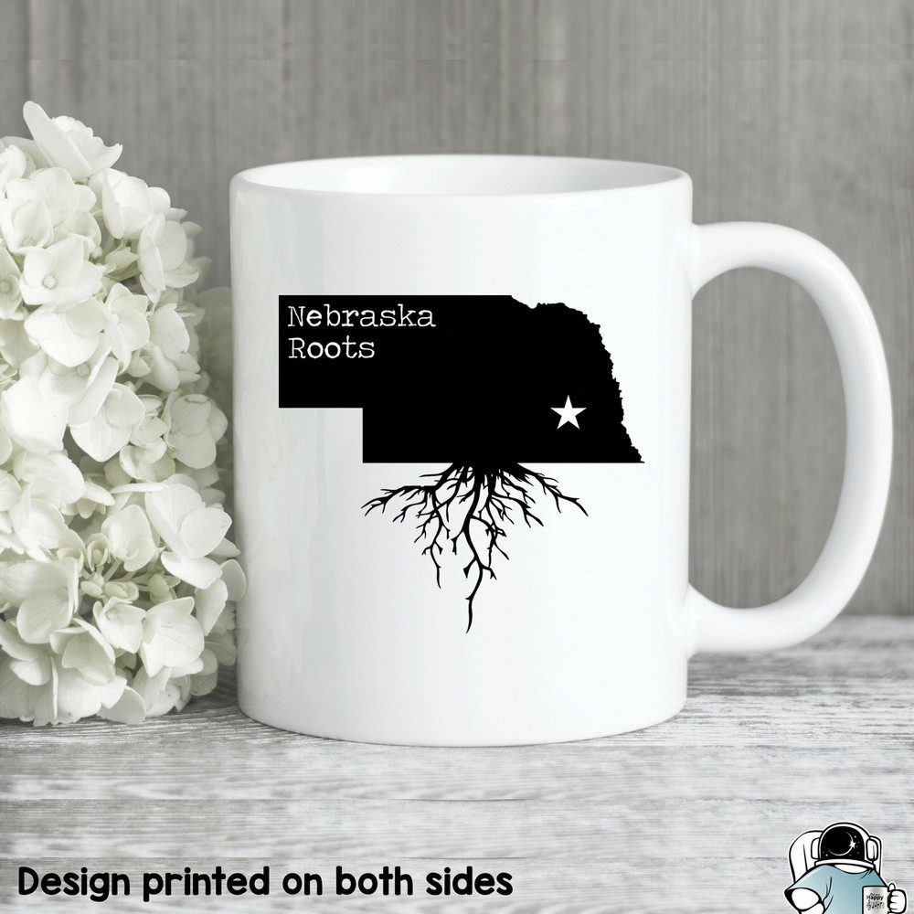 Nebraska Mug Nebraska Gift Nebraska Map Nebraska Coffee Mug Ne State Mug