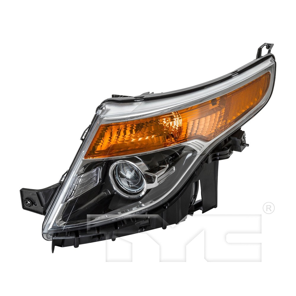 TYC Left Headlight Assembly Compatible with 2011-2015 Ford Explorer