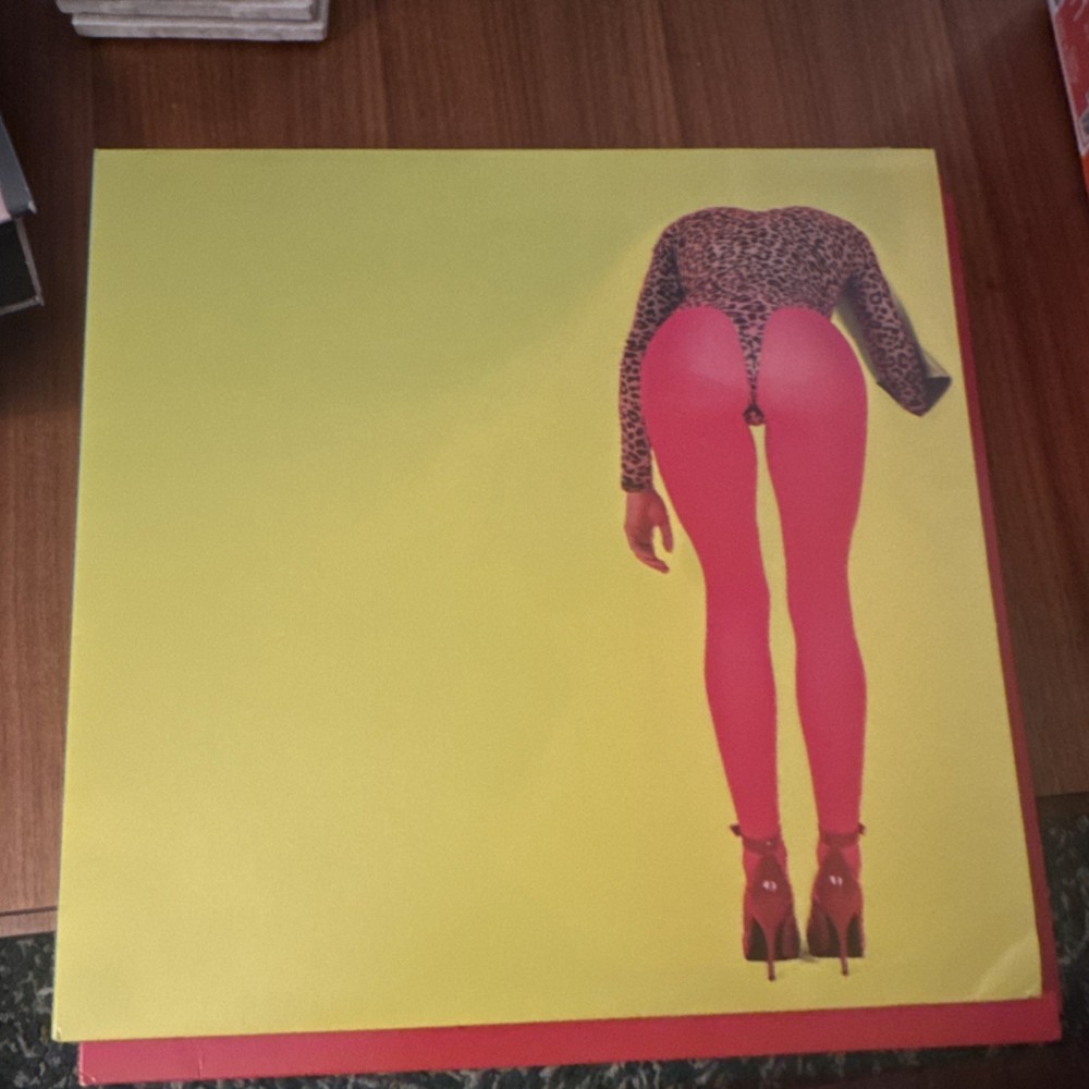 St Vincent Masseduction Vinyl LP Red Yellow Colored Record Album Limited Edition