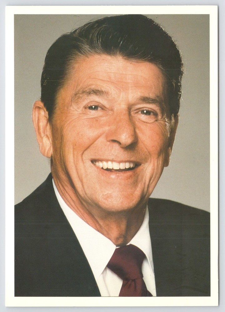 Portrait Of Ronald Reagan 40th President Of The United States~Continental PC
