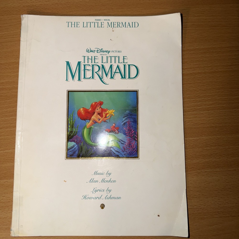 The Little Mermaid - Piano Vocal Selections Song Book