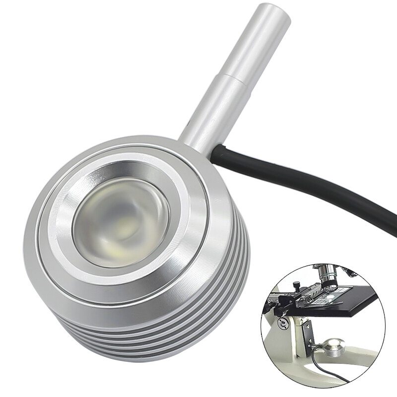 Biological Microscope Bottom LED Light Source Adjustable Lamp With Touch Switch