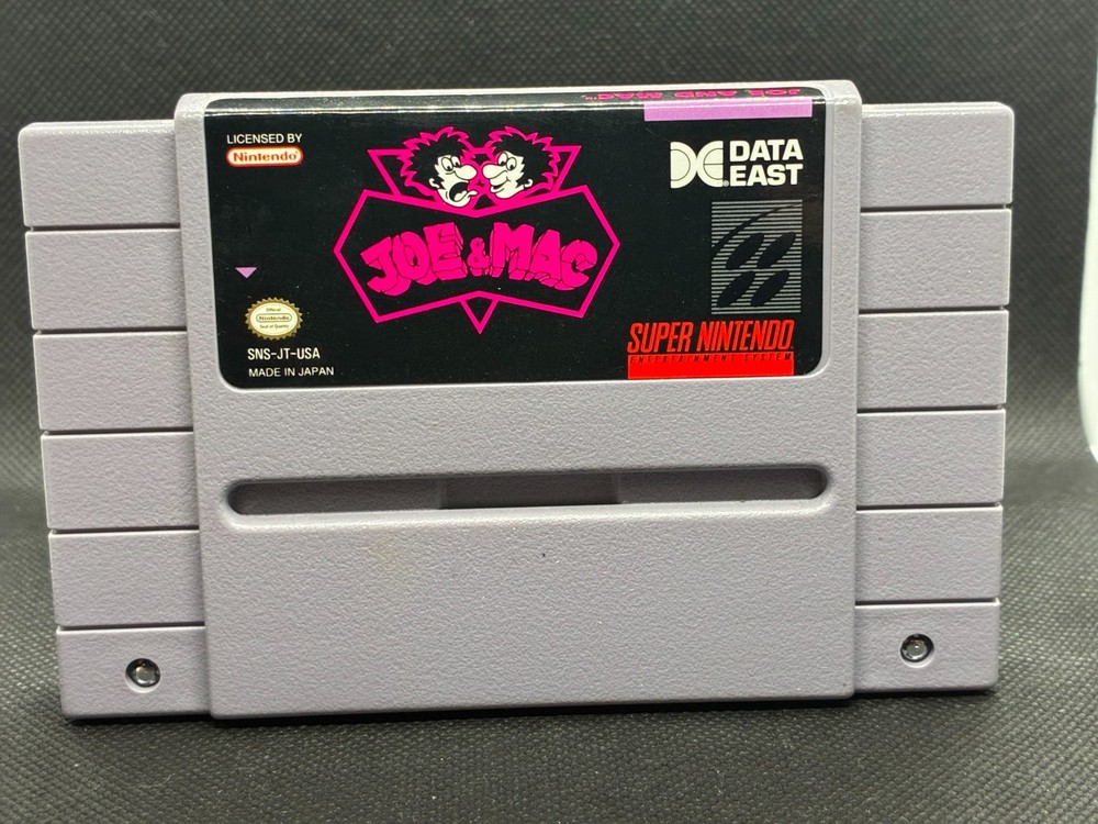 Joe & Mac (Super Nintendo Entertainment System, 1992) SNES