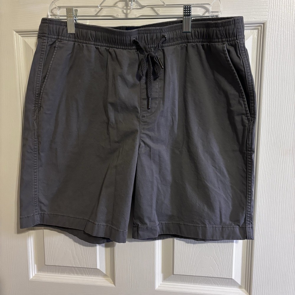 Gap Mens Shorts Gray Large Elastic Drawstring
