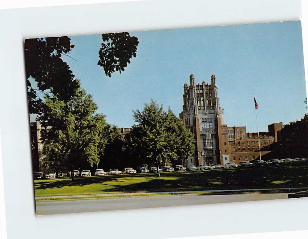 Postcard University General Hospital State University of Iowa Iowa City Iowa USA