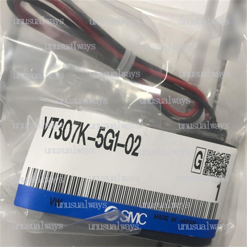 1PCS SMC VT307K-5G1-02 Solenoid Valve NEW