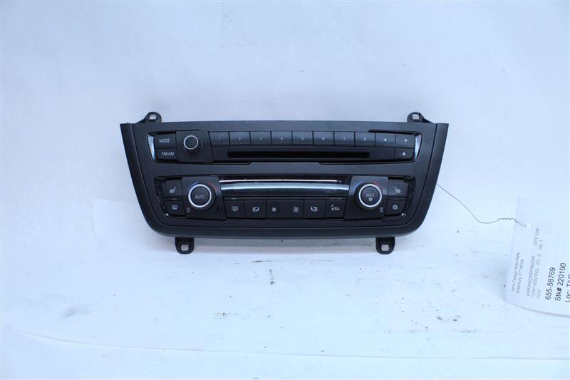 Used A/C Selector Switch for 2012 BMW 328i Automatic Temperature Control System