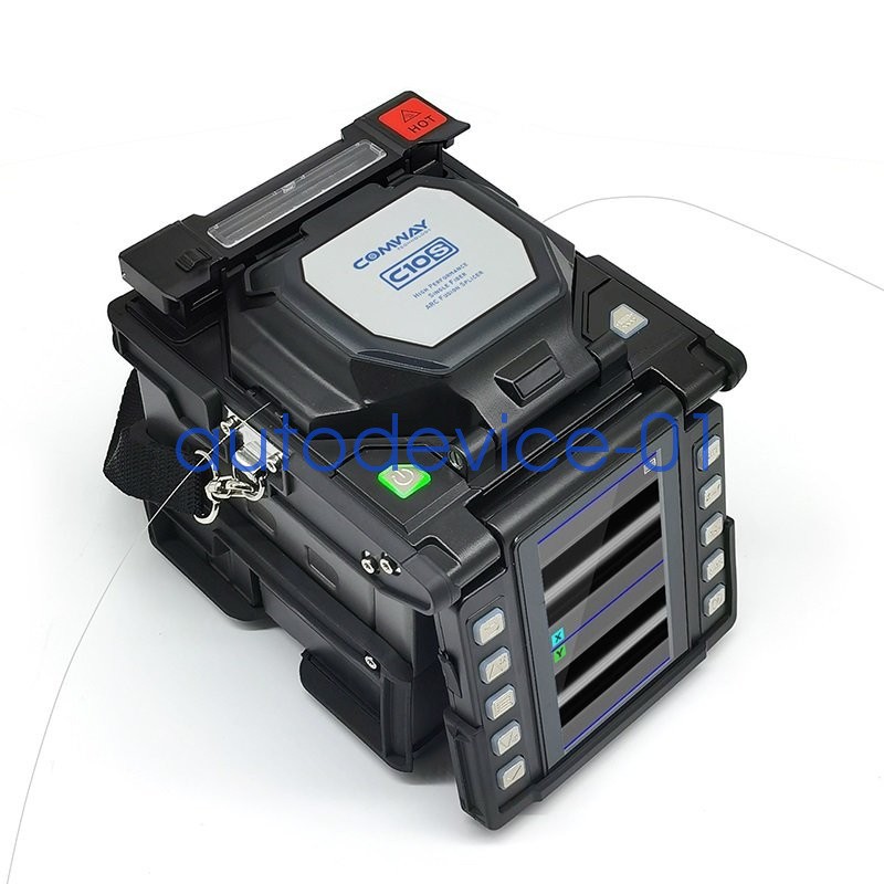 Fusion Splicer Comway C10S Optic Fiber + Fiber Endface Melter, Core Alignment