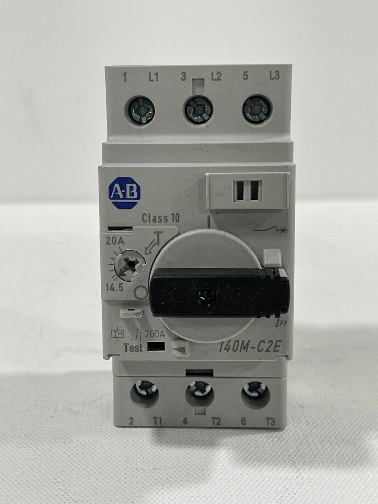 New! Allen Bradley 140M-D8E-B25 Motor Protector/Circuit Breaker 1.6...2.5A Ser C