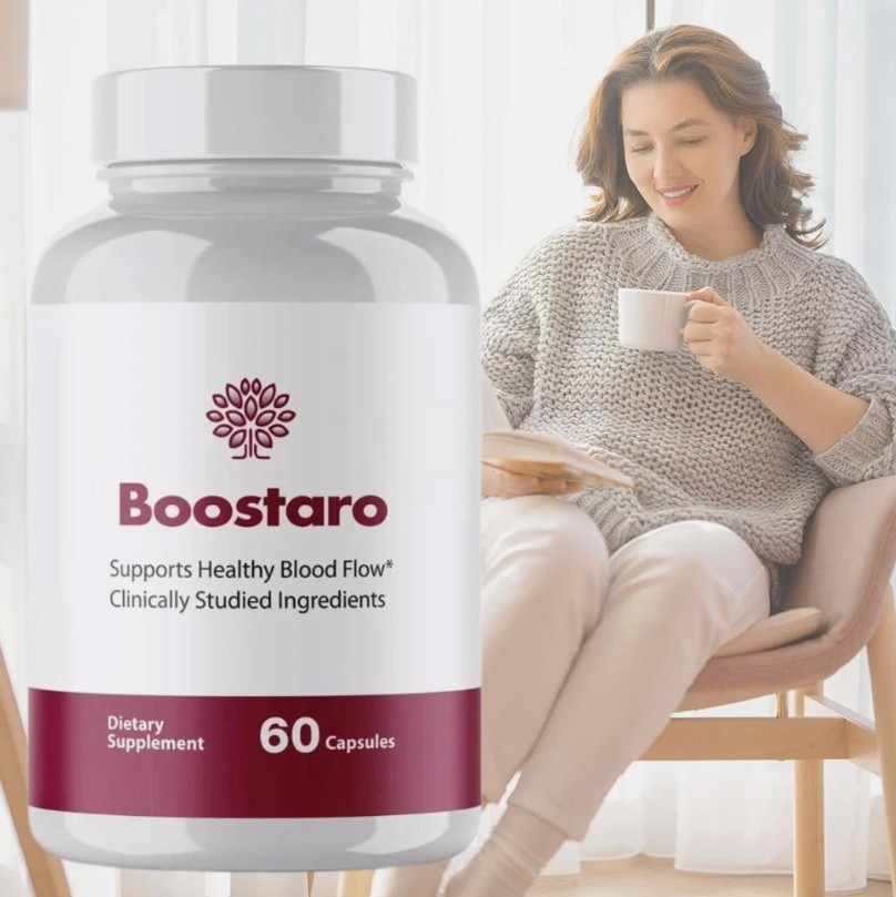 1-3 PACKS Boostaro Capsules -Boostaro -Blood Flow Virility For Men 60 Caps UK