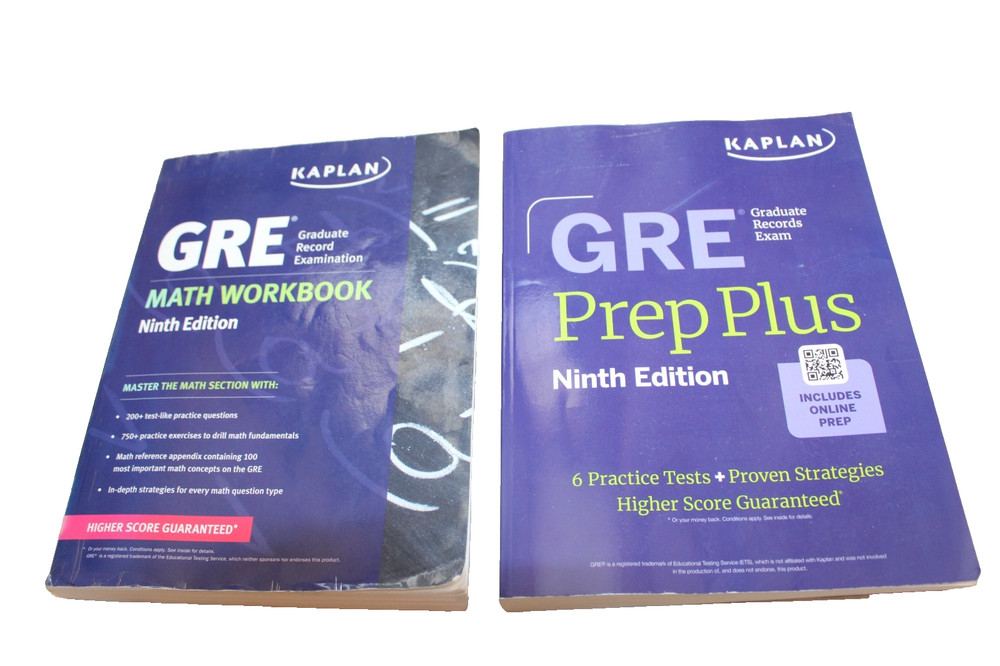 Kaplan GRE Prep Plus Ninth Edition 2025 Study Guide + Bonus Math Workbook