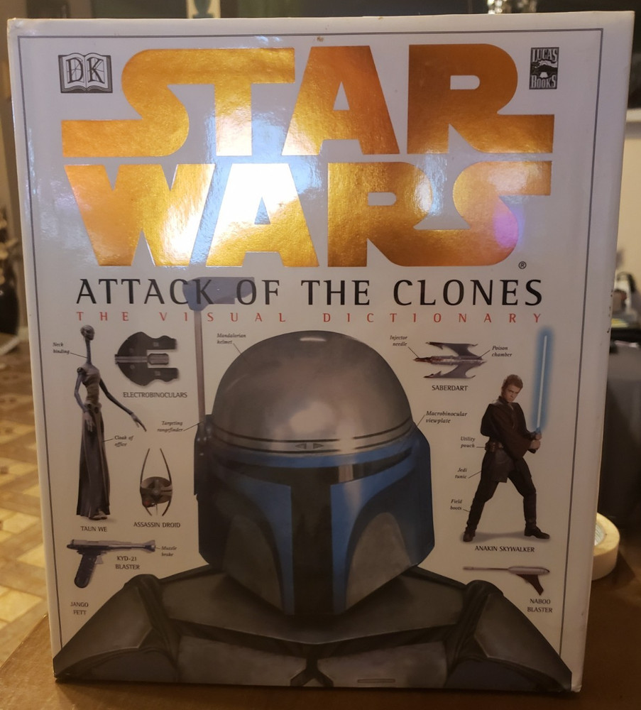 Star Wars Attack Of The Clones, The Visual Dictionary Lucas Books, Dk Publishing