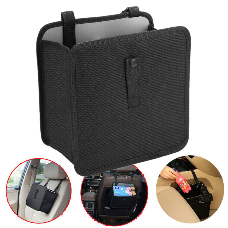 Universal 7L Car Storage Trash Can for Travel, Kids, and Cleanliness