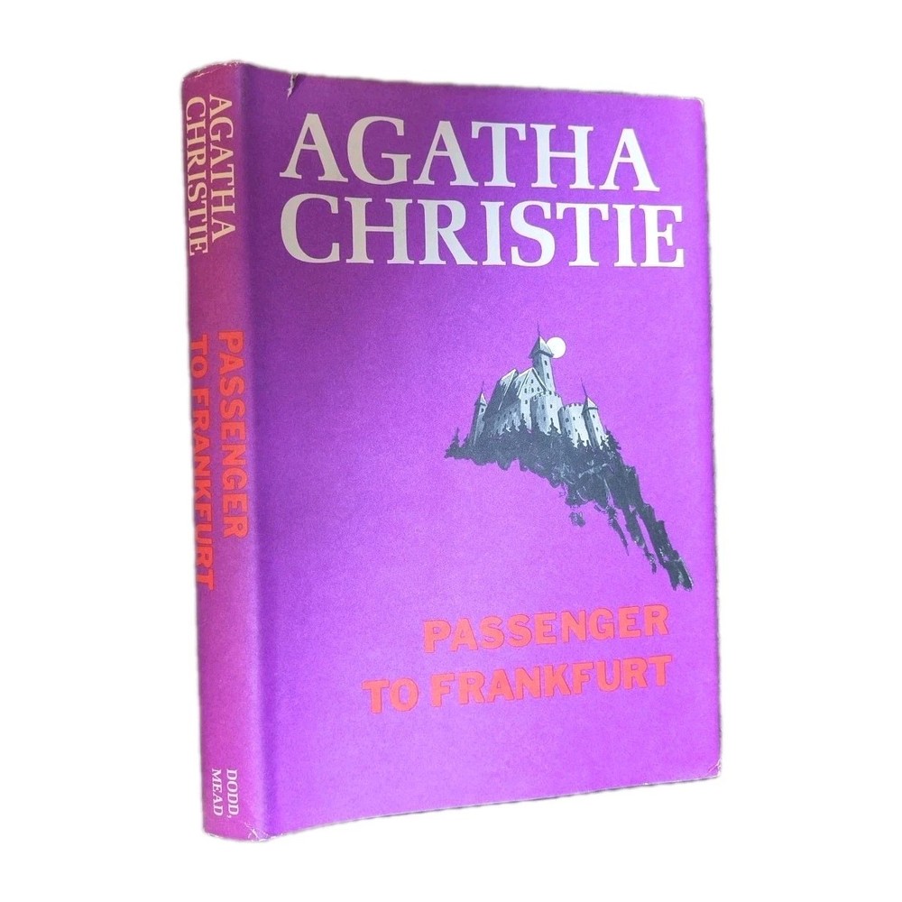 Passenger to Frankfurt by Agatha Christie 1970 Dodd, Mead BCE vintage
