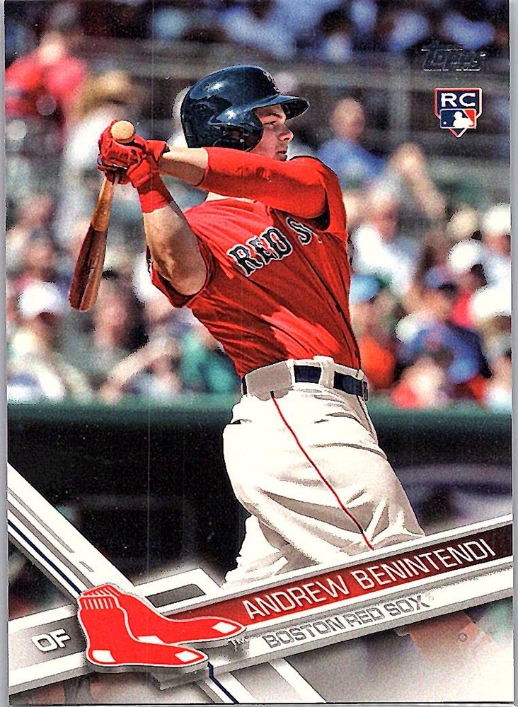 2017 Topps #283 Andrew Benintendi Boston Red Sox Rookie