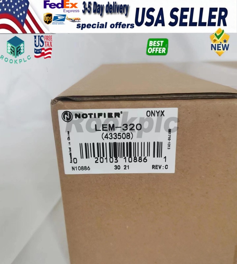 NEW NOTIFIER LEM-320 LOOP EXPANSION CARD LOOP SECONDARY CARD FREE SHIPPING