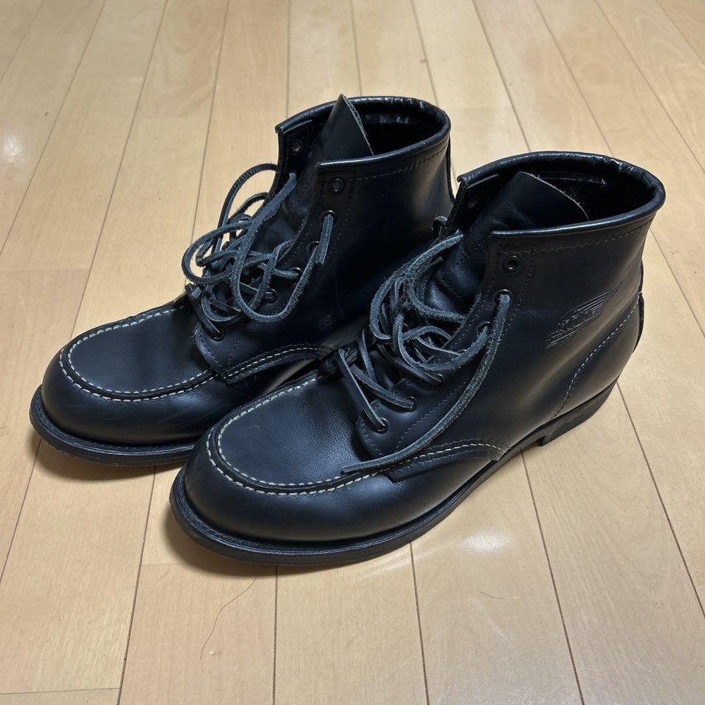 Redwing 8283 100th Anniversary Black Leather Boots US9 27cm