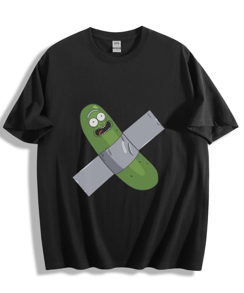 Pickle Rick Cartoon T-Shirt - Fun Rick and Morty Design Unisex Tee