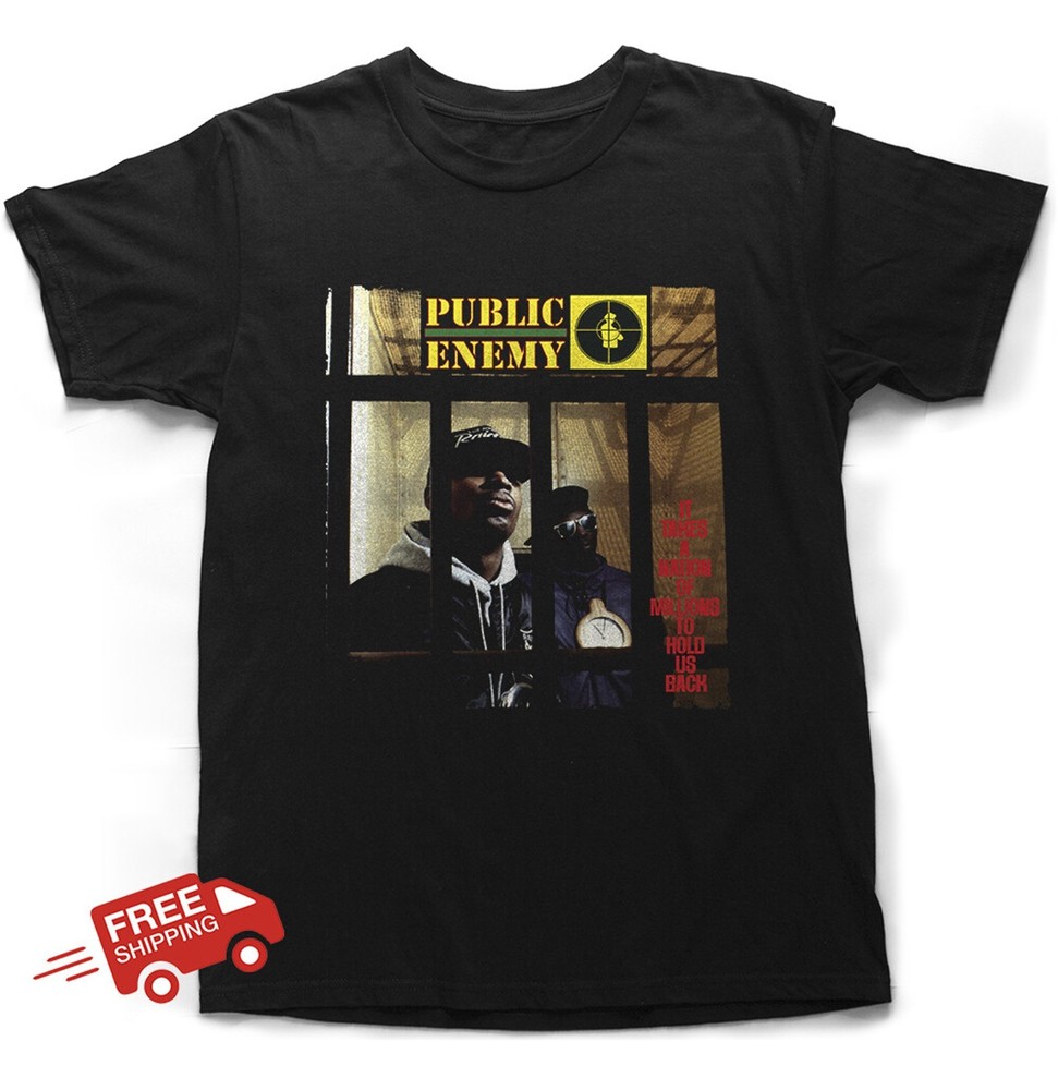Vintage Public Enemy Cotton Unisex All Size T-Shirt 21D688