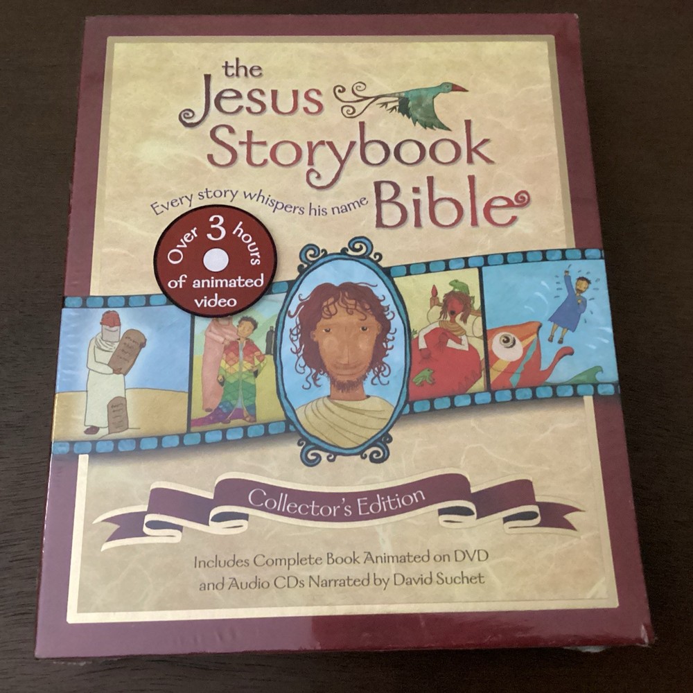 The Jesus Storybook Bible Collector's Edition: With Audio CDs & DVDs SEALED NEW