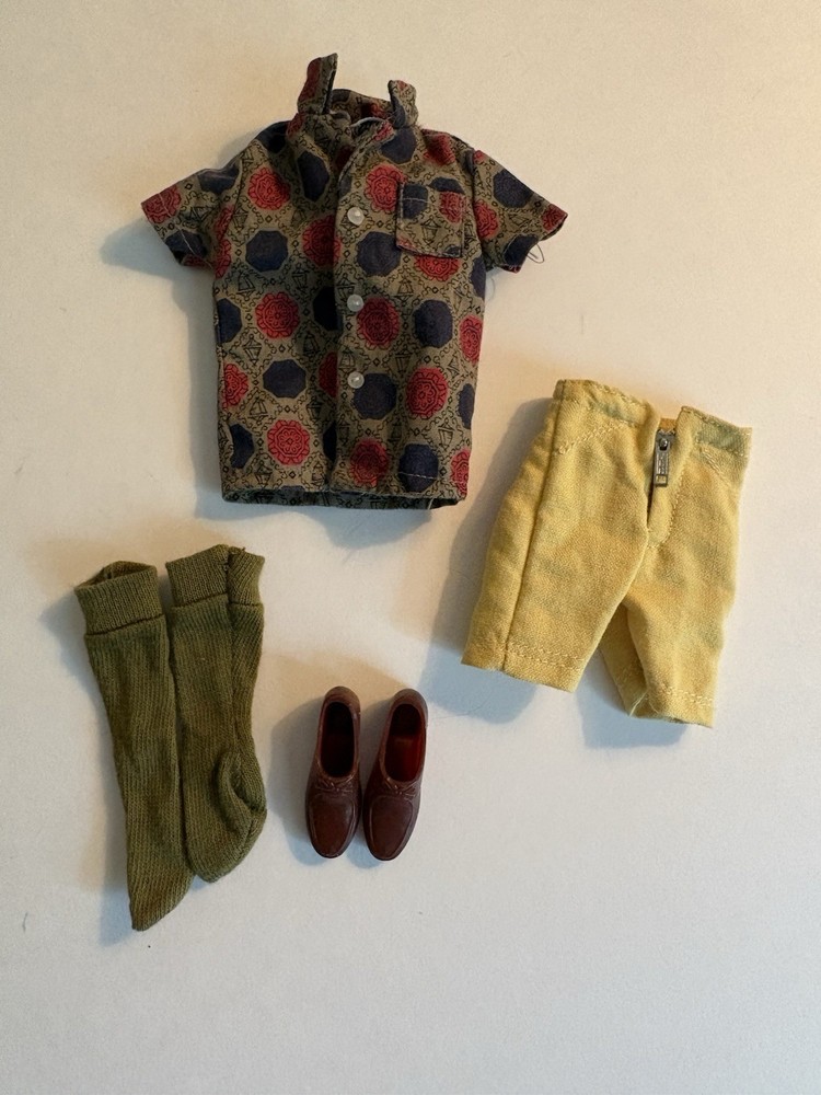 Vintage 1960’s Ken Doll Sports Shorts #783 Outfit Complete
