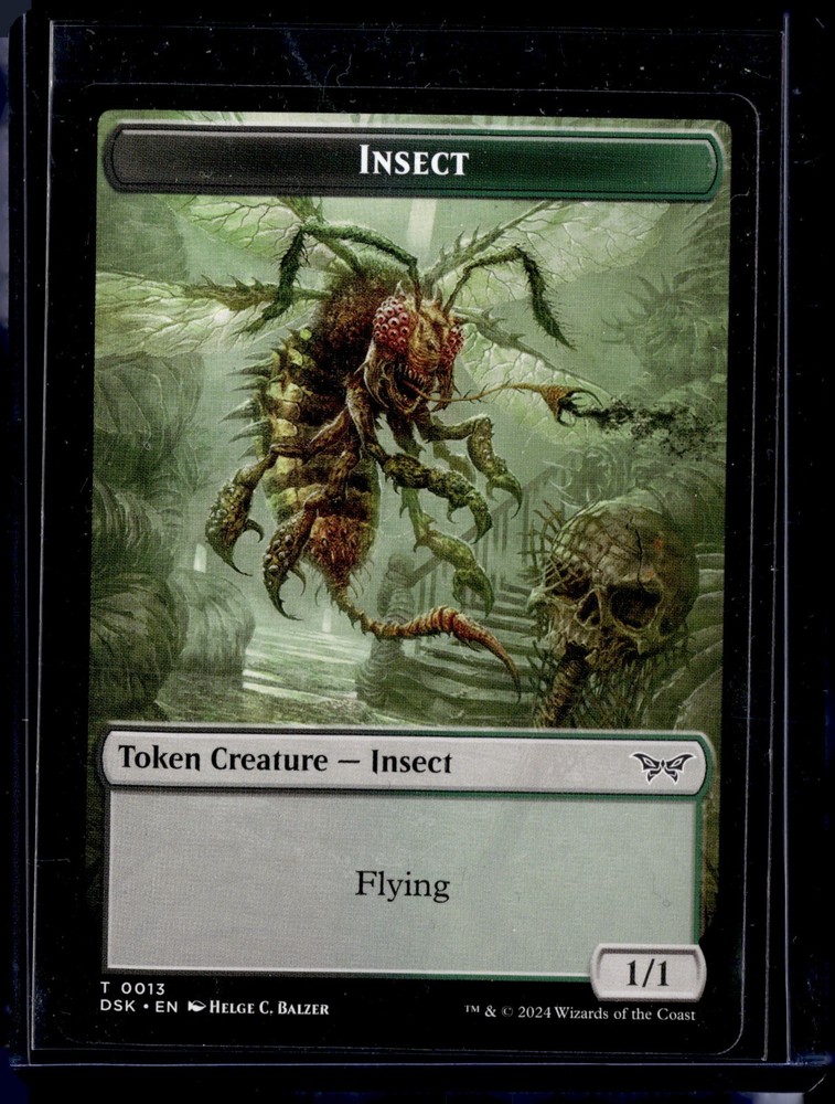 Insect - 13 - Token - DSK - NM - MTG Magic the Gathering