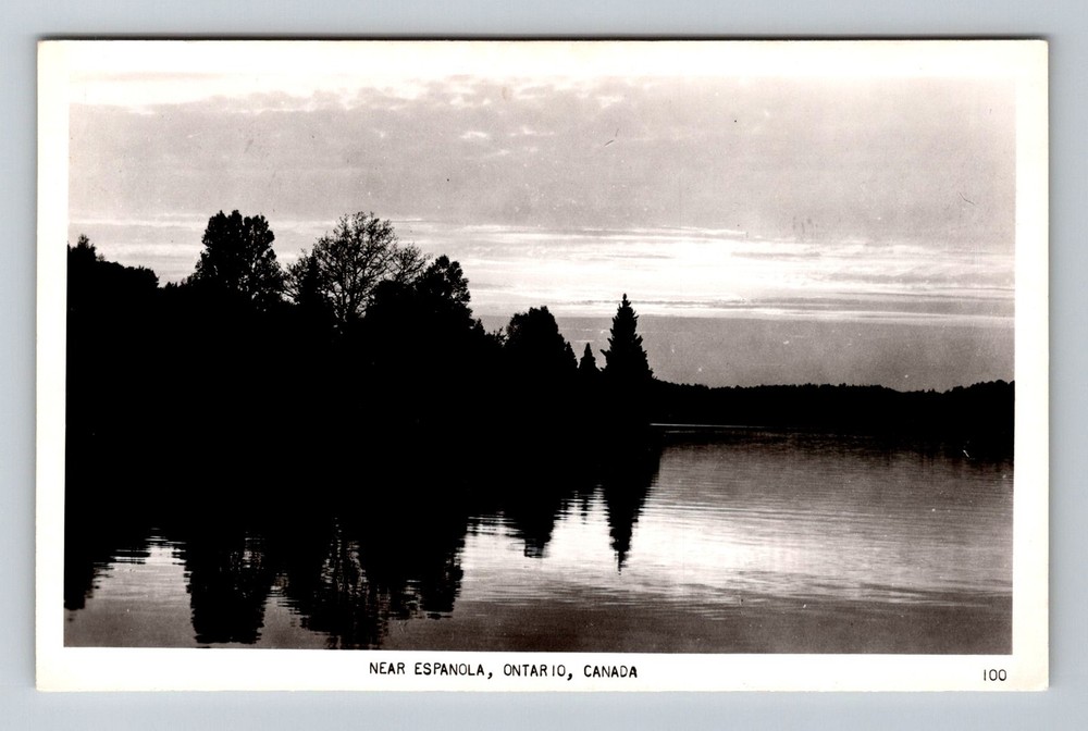 Canada- Espanola Ontario Scenic Lake View Souvenir Old Post PC Vintage Postcard