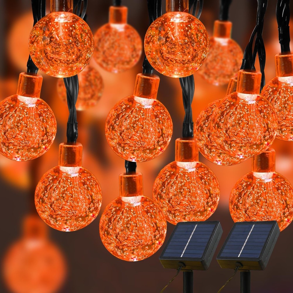 72FT 120LED Solar String Lights Outdoor Waterproof 2 Pack