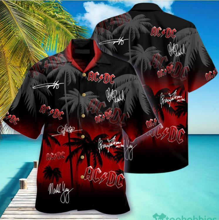 Acdc Hawaiian shirt new MOM gift beach summer Unisex Hawaiian