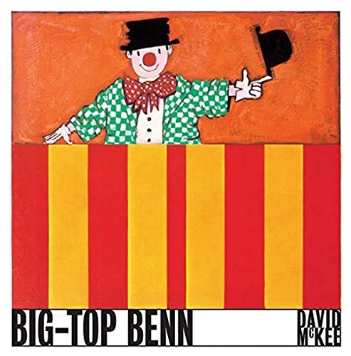 Big Top Benn by David McKee Hardback Book The Fast Free ShippingFREE US DELIVERY | ISBN: 1854379615 | Quality Books