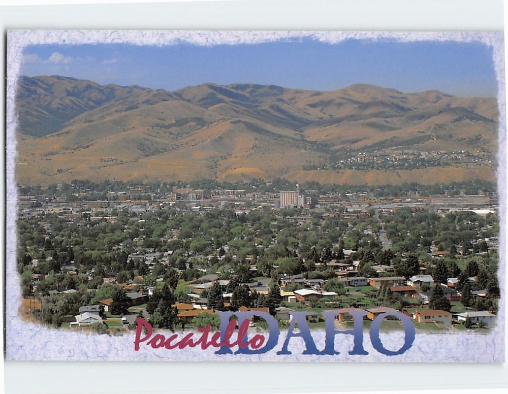 Postcard Pocatello Idaho USA