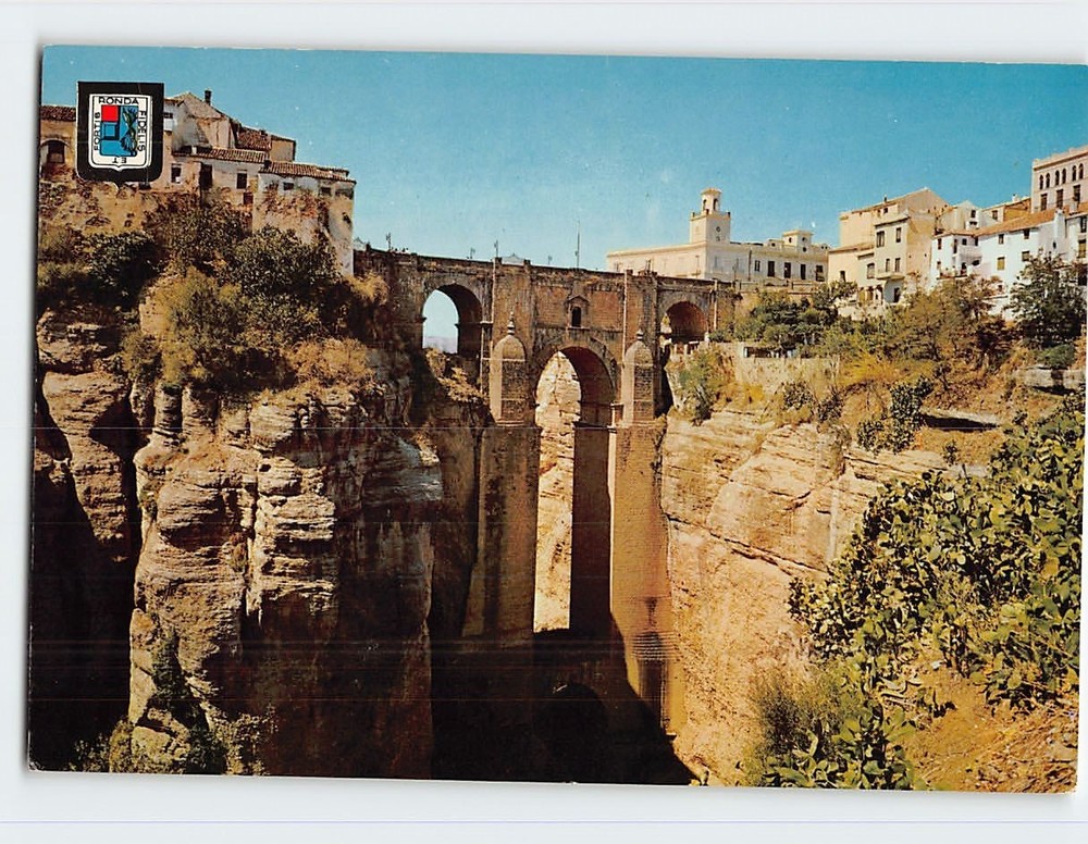 Postcard Puente Nuevo El Tajo Ronda Spain