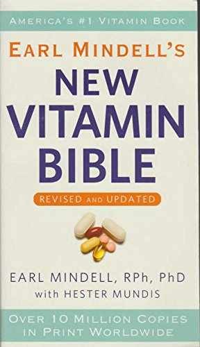 Earl Mindell's New Vitamin Bible - Paperback, by Mindell RPh PhD - Very Good