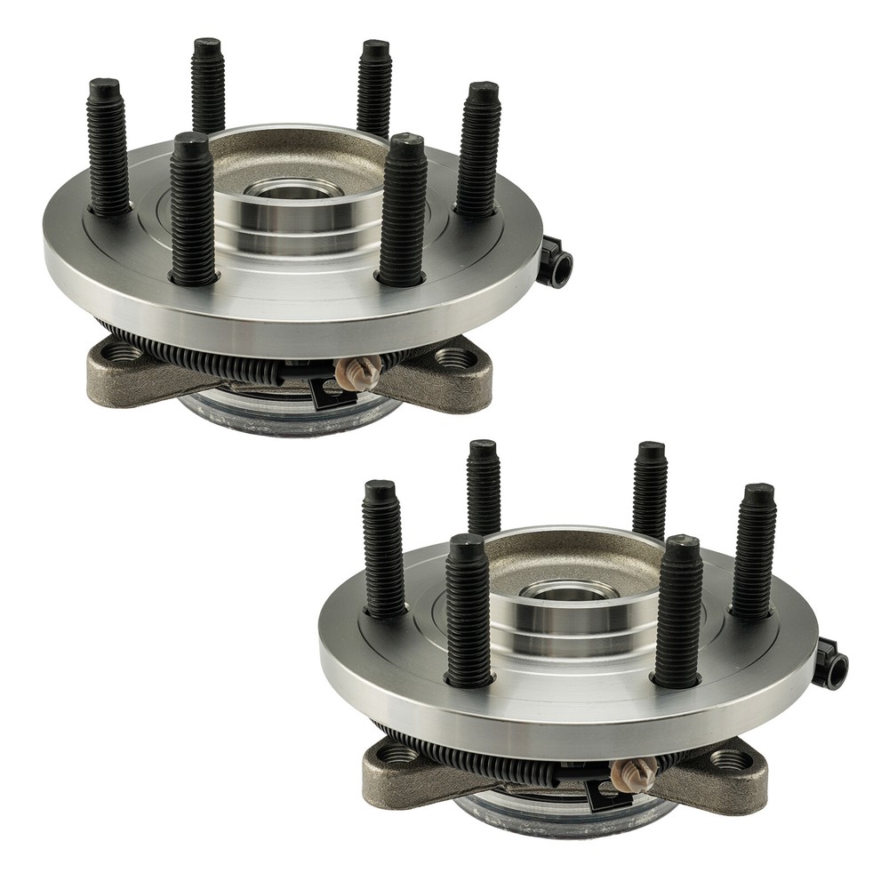 2x Front Wheel Hub Bearing for 2009-2010 Ford F-150 4WD 6-Lug Assembly