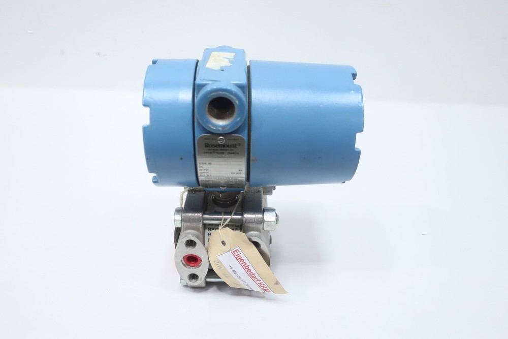 Rosemount 1151DP-4-J-22 Differential Pressure Transmitter 2000psi 45v-dc