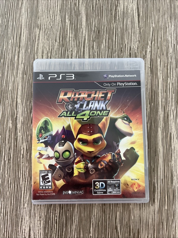 Ratchet & Clank: All 4 One (Sony PlayStation 3, 2011) Complete