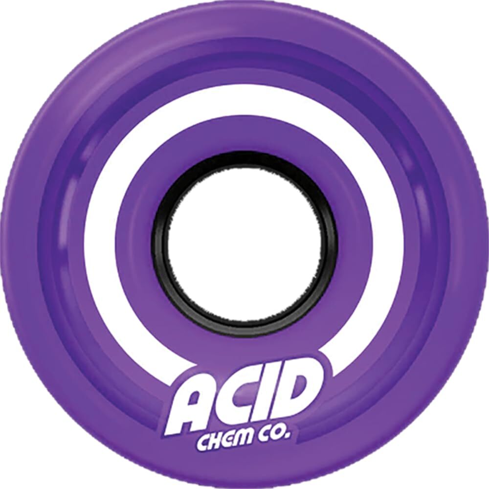 Acid Pods Conical 53mm 86A Purple Skateboard Wheels (Set of 4)-image
