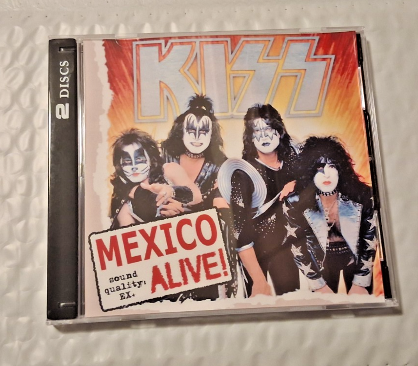 KISS MEXICO ALIVE! (INSTANT LIVE) 08-17-2004 (2 CDS)! BRUCE KULICK JUDAS PRIEST
