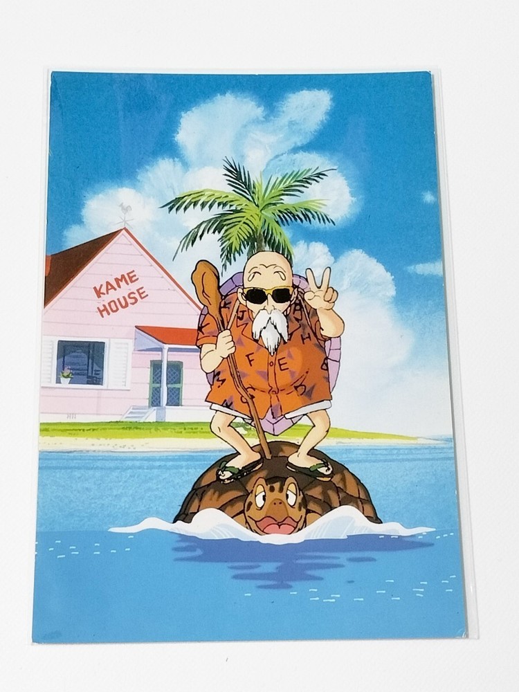 Dragon Ball Original Postcard Akira Toriyama Shonen Jump/Koshisennin