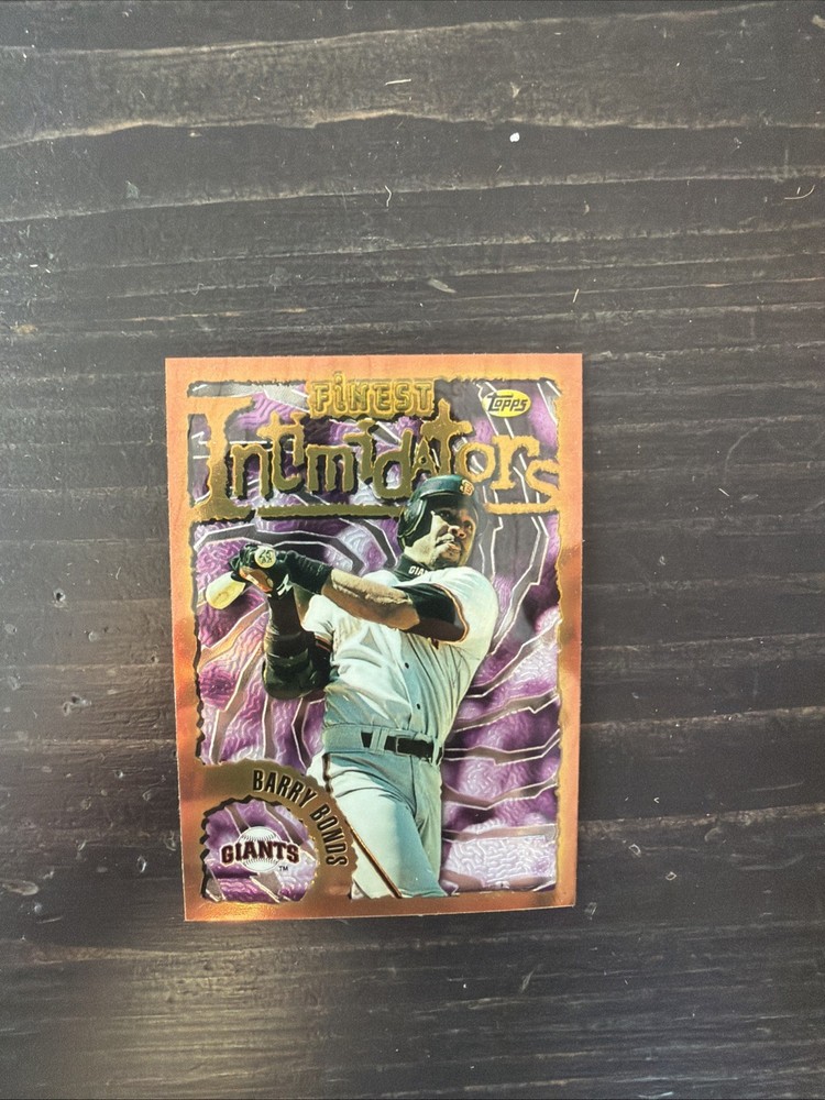 1996 Topps Finest - Barry Bonds #146