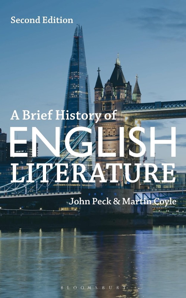 A Brief History of English Literature by John Peck (English) Paperback Book