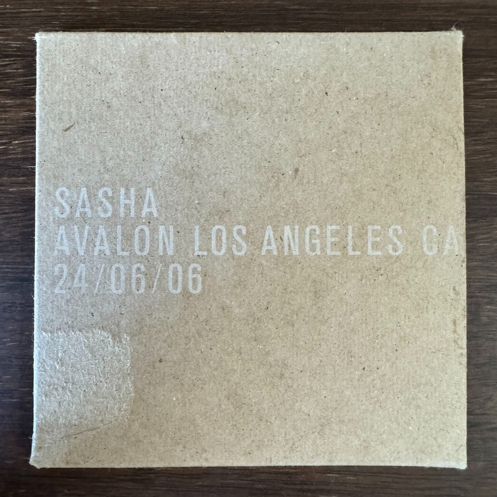 SASHA - AVALON, LOS ANGELES CA, 24/06/06 (CD 1 ONLY) 2006!!  RARE!!  HOUSE BEATS