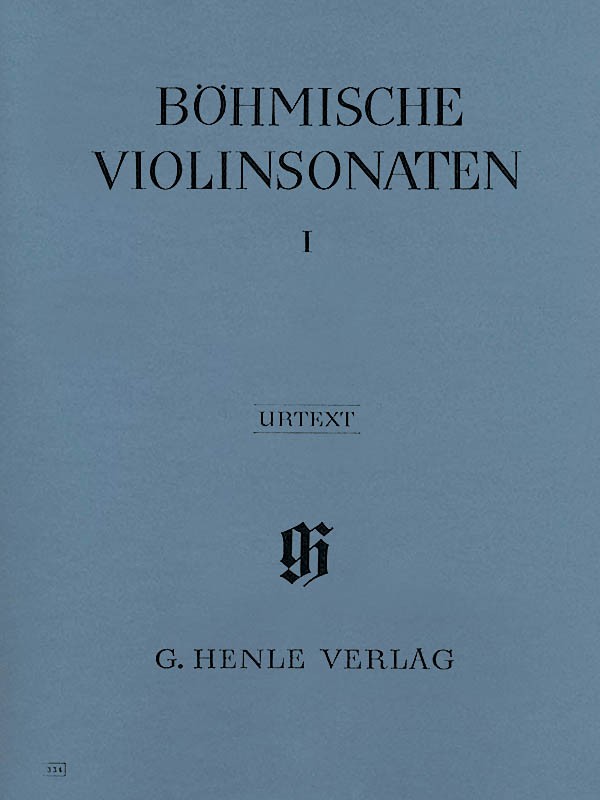 Bohemian Violin Sonatas Vol I Piano Henle Urtext Classical Sheet Music Book